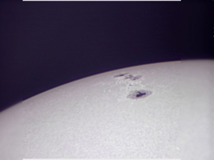 sunspot n0 8222 (the start of more solar activity)