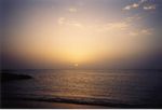 Coucher du soleil au Cap Vert