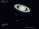 Saturno, Tethys y Rhea