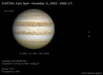Jupiter : tache sombre