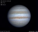 Jupiter  2011.08.16 19:54 UT